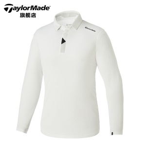 TaylorMade泰勒梅高尔夫服装春季男士长袖POLO休闲套头衫golf衣服