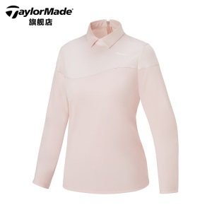 TaylorMade泰勒梅高尔夫服装女士春夏运动休闲长袖OLO衫golf衣服