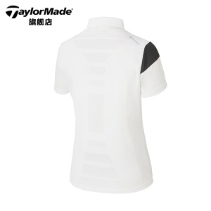 TaylorMade泰勒梅高尔夫服装女士新款透气舒适短袖T恤golf POLO衫