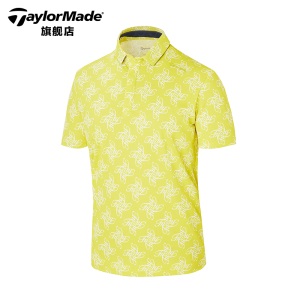 TaylorMade泰勒梅高尔夫服装男士新款透气短袖T恤POLO衫golf衣服