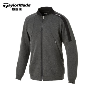 TaylorMade泰勒梅高尔夫衣服新款男士长袖针织夹克外套golf服装