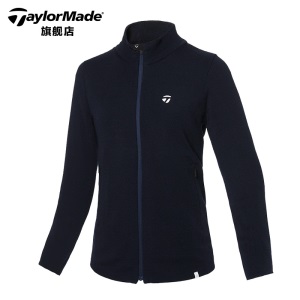 TaylorMade泰勒梅高尔夫服装女士长袖针织夹克运动外套春季衣服