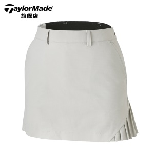 TaylorMade泰勒梅高尔夫服装春夏女士高腰短裙子半身裙golf百褶裙