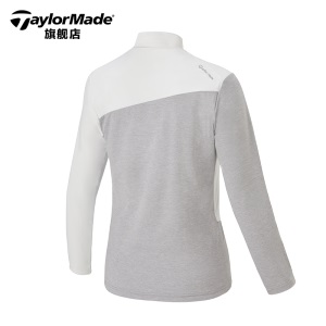 TaylorMade泰勒梅高尔夫服装女士高领长袖衫golf运动弹力打底衫春