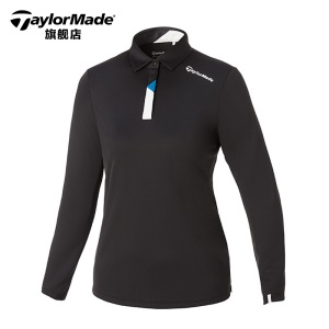 TaylorMade泰勒梅高尔夫衣服春女士长袖T恤运动POLO衫golf衣服