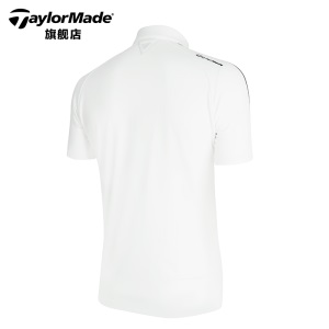 TaylorMade泰勒梅高尔夫服装男士透气运动舒适短袖T恤POLO衫衣服
