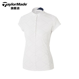 TaylorMade泰勒梅高尔夫服装女士新款运动透气短袖POLO衫golf短袖