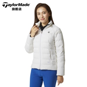 TaylorMade泰勒梅高尔夫服装女士长袖羽绒服秋冬保暖衣服运动夹克