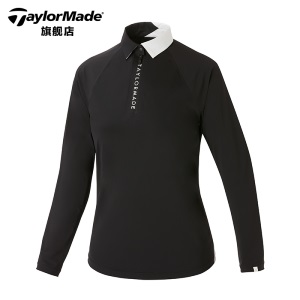 TaylorMade泰勒梅高尔夫服装女士新款长袖运动时尚POLO衫golf衣服