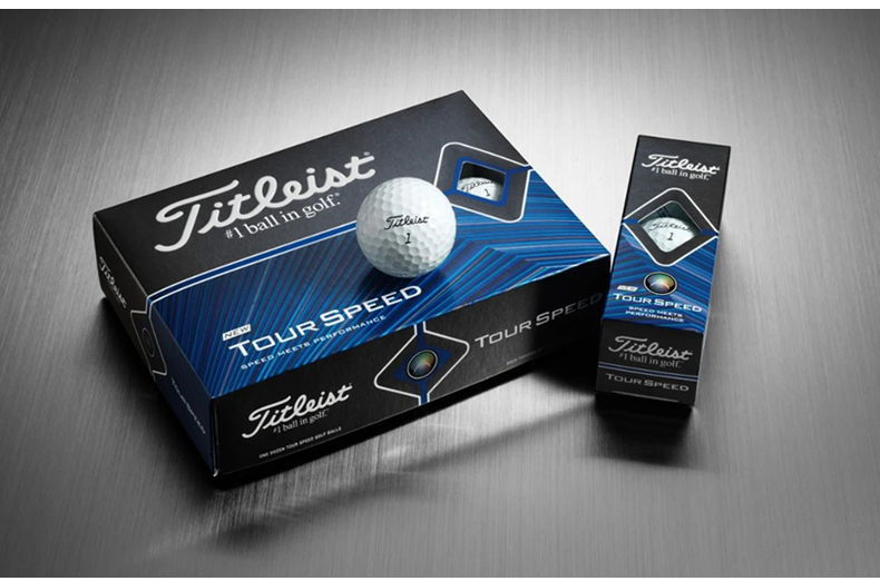Titleist高尔夫球 Tour Speed 球提供长杆距离表现和精准短杆控制