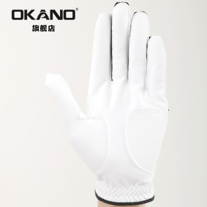 OKANO高尔夫手套 冈野21E1118男士小羊皮手套 golf手套左手单只手
