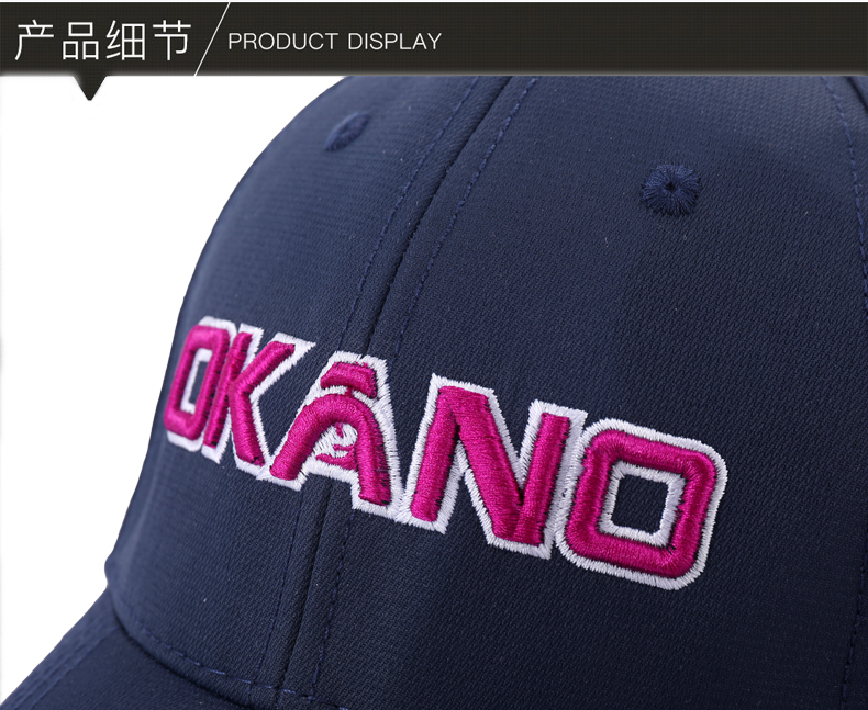 OKANO/岡野高尔夫球帽 22年新款男女有顶帽防晒遮阳帽高尔夫球帽