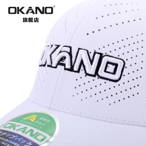 日本OKANO/岡野高尔夫球男女通用透气帽子 防晒遮阳 可调节职业款