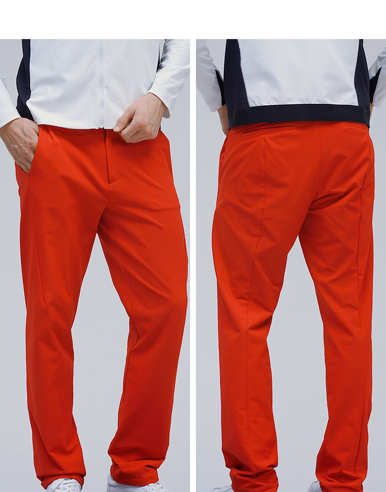 HONMA2021新款高尔夫男子长裤经典版型百搭时尚秋季休闲宽松商务