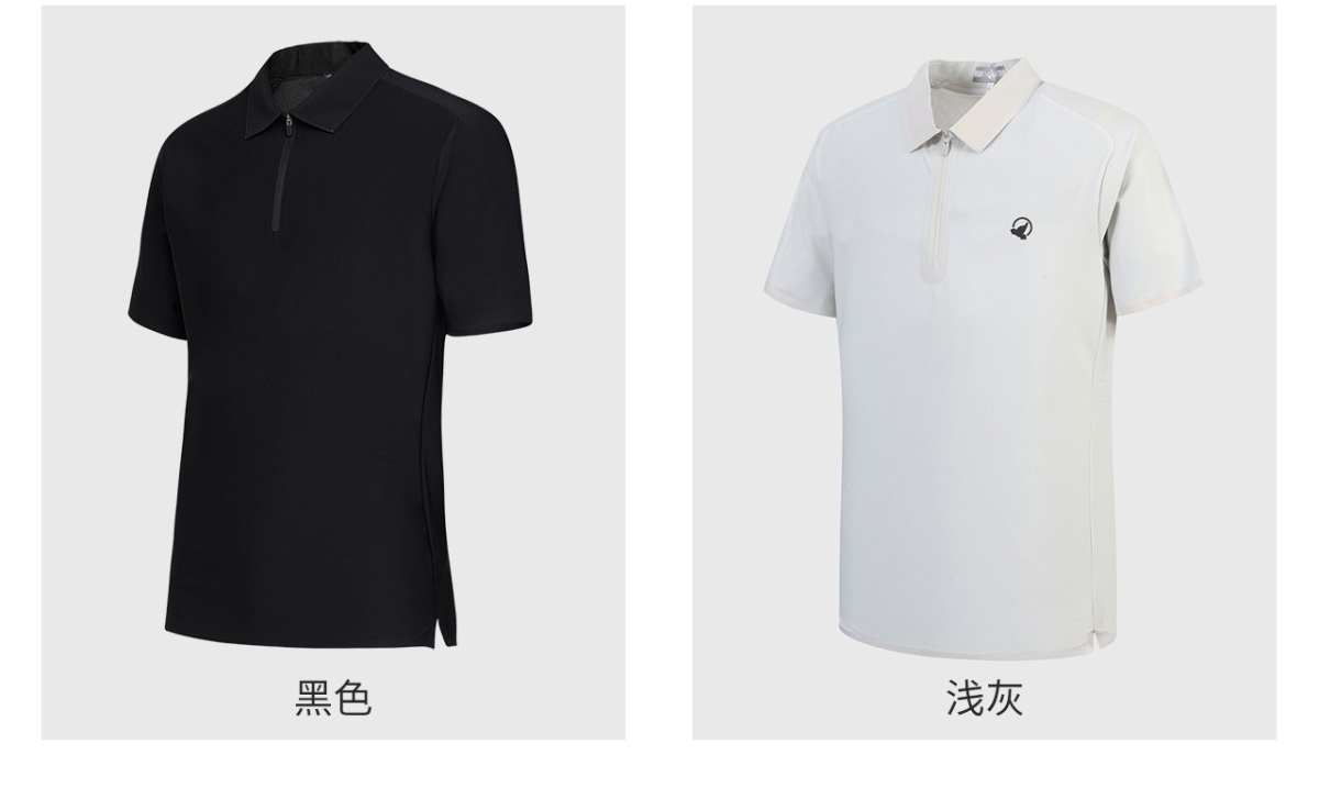 HONMA新款高尔夫男子POLO衫T恤意大利进口面料耐穿不易变形