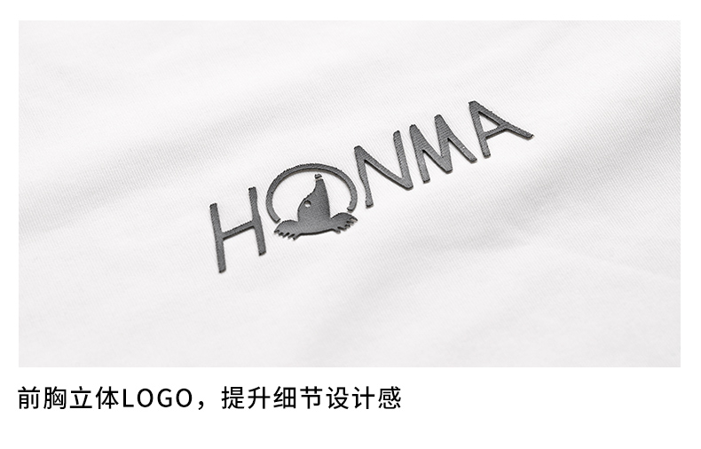 HONMA2021新款高尔夫男子短袖PoloT恤防晒干爽透气运动抗紫外线
