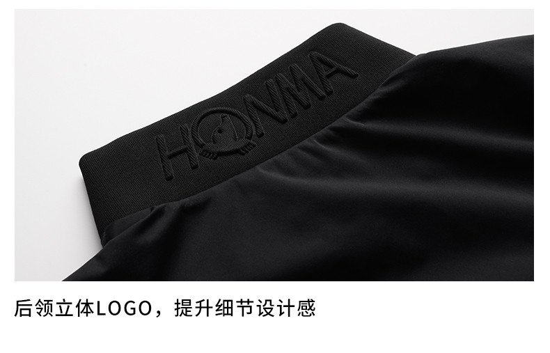 HONMA2021新款高尔夫男子夹克外套防风透气采用防水透湿面料运动