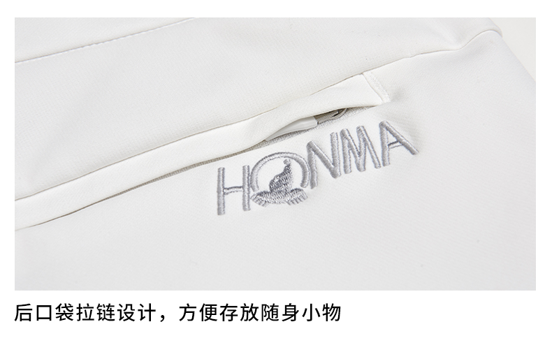 HONMA2021新款高尔夫男子长裤秋夏立体剪裁直筒版型双层四面弹力