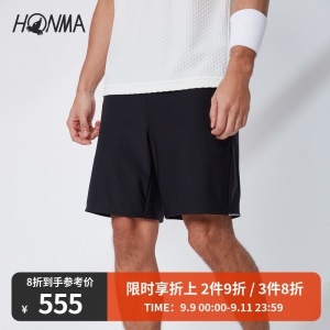 HONMA新款高尔夫男子短裤意大利进口面料抗起球不易变形运动