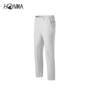 HONMA2021新款高尔夫男子长裤简约经典直筒版型弹力面料舒适有型