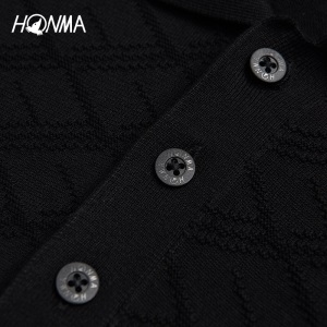 HONMA新款高尔夫男子短袖poloT恤纯棉清凉透气