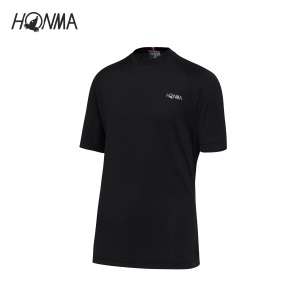 HONMA新款高尔夫男子短袖T恤顺滑面料夏季透气年轻后片网眼
