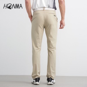 HONMA2021新款高尔夫男子长裤采用高弹力面料四面拉伸弹力防泼水