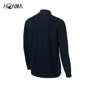 HONMA2021新款高尔夫男子夹克立领针织排汗编织工艺弹力伸展