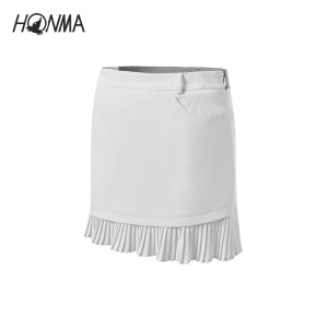 HONMA2021新款高尔夫女子短裙百褶裙摆运动舒适甜美表面4级防泼水