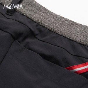 HONMA新款高尔夫男子长裤防泼水弹力面料吸湿排汗直筒版型