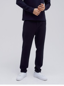 HONMA2021新款高尔夫男子长裤撞色拼接设计简约百搭黑色秋季