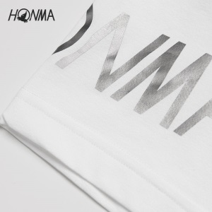 HONMA2021新款高尔夫男子短袖T恤圆领基础版型简约风格亲肤透气