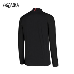 HONMA新款高尔夫男子长袖T恤POLO衫防晒百搭切线口袋透气舒适时尚