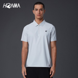 HONMA新款高尔夫男子POLO衫T恤意大利进口面料耐穿不易变形
