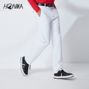 HONMA高尔夫男子长裤韩国进口面料亲肤舒适弹力透气百搭秋季修身