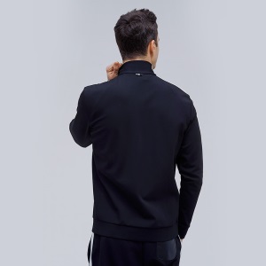 HONMA2021新款高尔夫男子夹克外套拉链立领肩袖撞色条纹设计秋季