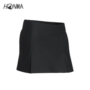 HONMA新款高尔夫女子裙裤挺括面料舒适自然垂感修身工字褶
