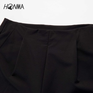 HONMA新款高尔夫女子长裤日本进口面料修身挺括轻盈透气弹力