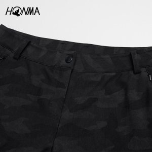HONMA新款高尔夫女子长裤修身迷彩弹力夏季运动GOLF