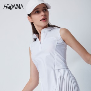 HONMA新款高尔夫女子连衣裙意大利进口面料防晒显瘦赠打底裤