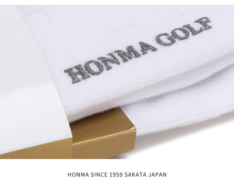 HONMA新款高尔夫袜子女子长筒袜运动袜舒适球袜golf配件#