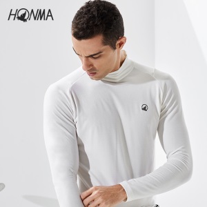 HONMA新款高尔夫男装长袖打底衫弹力发热保温纱运动舒适保暖