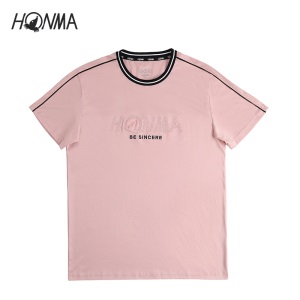 HONMA高尔夫男t恤新款高尔夫服装男golf球时尚简约运动短袖t恤