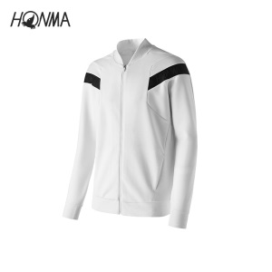 HONMA秋冬新款男式夹克棒球领设计活动自如拉链口袋