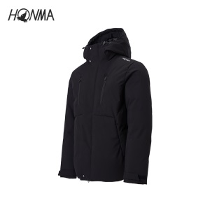 HONMA高尔夫男子羽绒服外套防风保暖有型简洁羽绒填充时尚