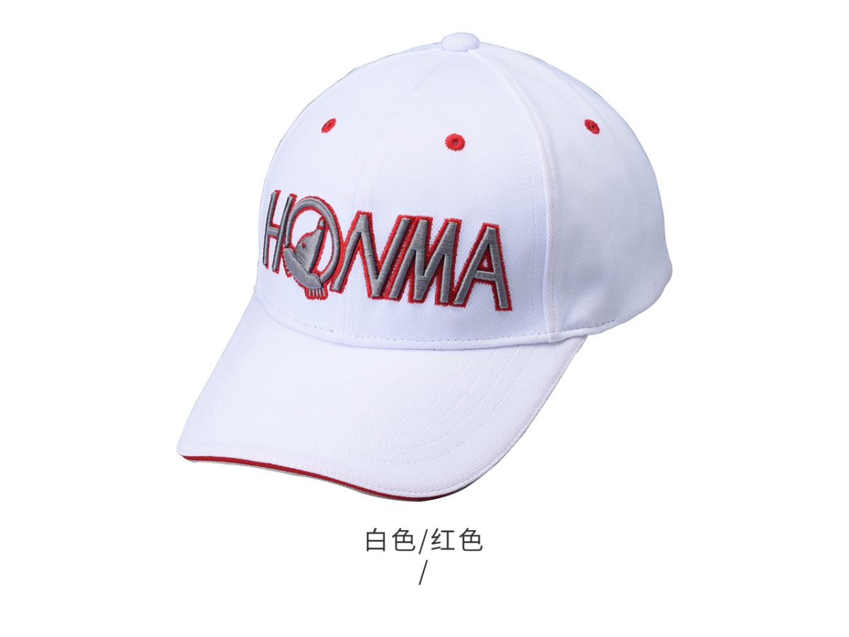 HONMA秋冬新款高尔夫GOLF男球帽子时尚运动鸭舌帽可调节佩戴