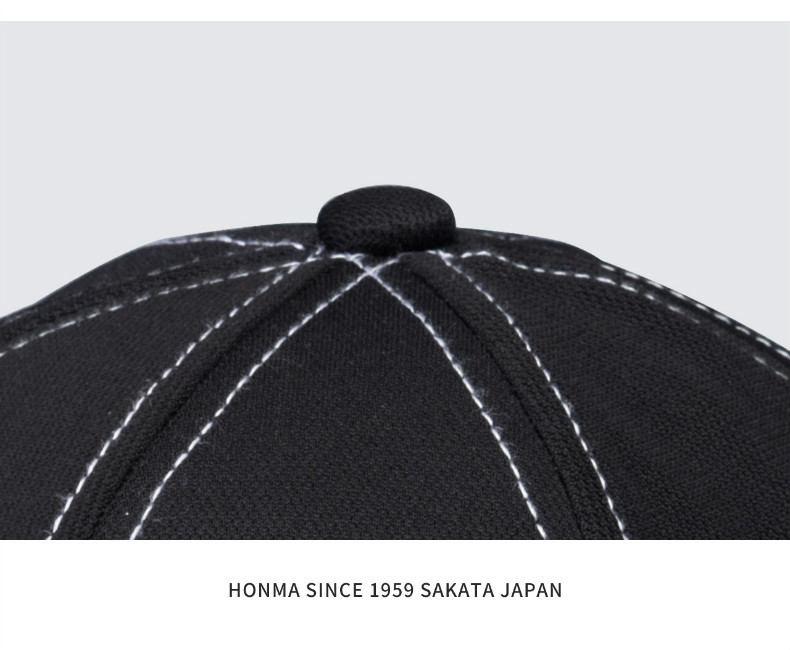 HONMA秋冬季新品高尔夫GOLF可调节适佩戴时尚运动鸭舌帽男球帽子