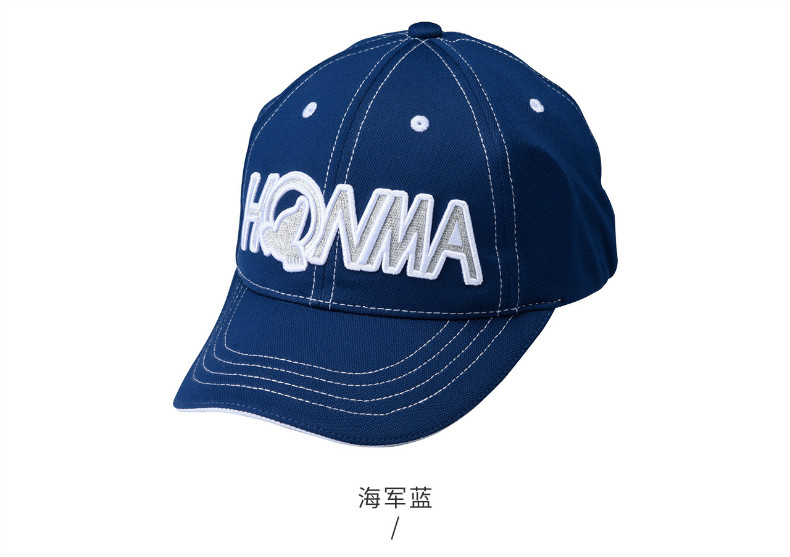 HONMA秋冬季新品高尔夫GOLF可调节适佩戴时尚运动鸭舌帽男球帽子