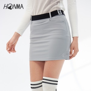 HONMA新款高尔夫女款短裙百褶裙修身弹力面料时尚内里加绒