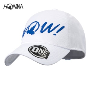 HONMA新款高尔夫男女同款运动球帽子一体式一体成型设计透气排汗